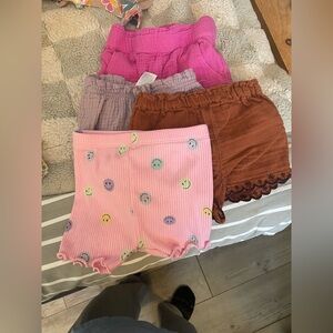 Toddler Girls’ 12m Shorts Bundle